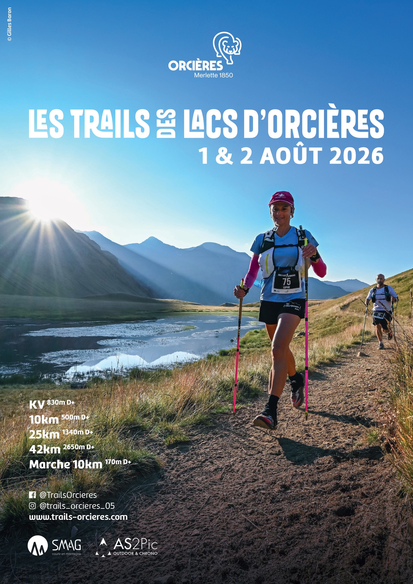 Logo Trails des Lacs d&rsquo;Orcieres